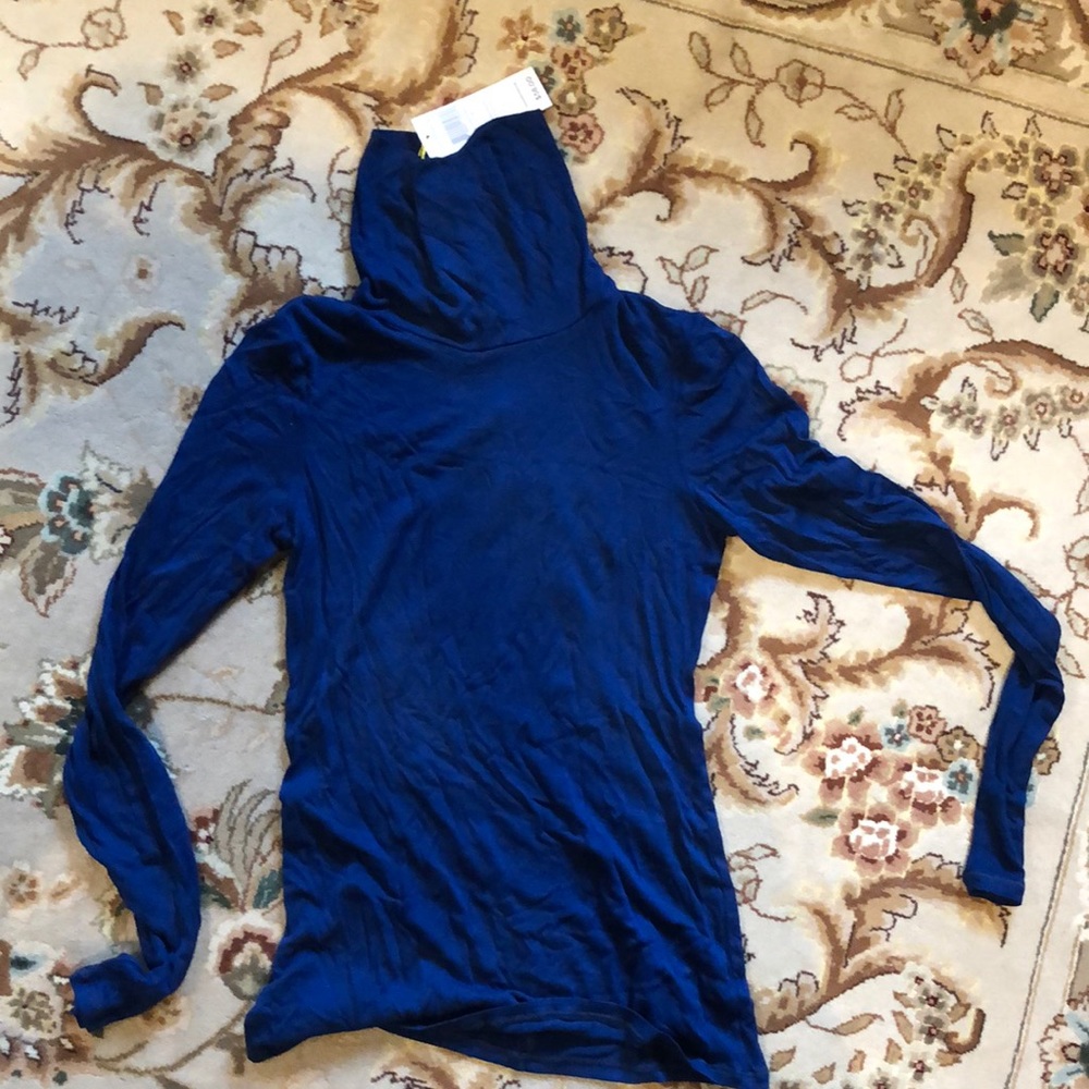 BCBG royal blue light turtleneck